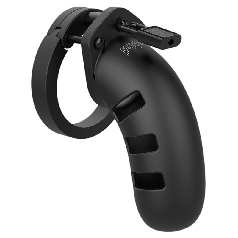 MANCAGE Cage de chasteté en silicone ManCage Modèle 21 - 11.5 x 3.5cm